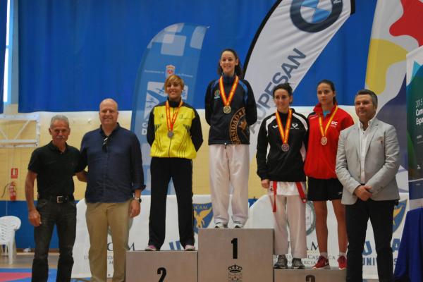 Imagen de una de las medallas del Campeonato Universitario de Kárate Imagen de una de las medallas del Campeonato Universitario de Kárate