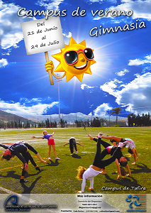 Cartel del campus de gimnasia Cartel del campus de gimnasia